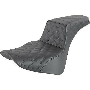 SADDLEMEN 0802-1404 818-33-175 Step Up Seat - Full Lattice Stitched