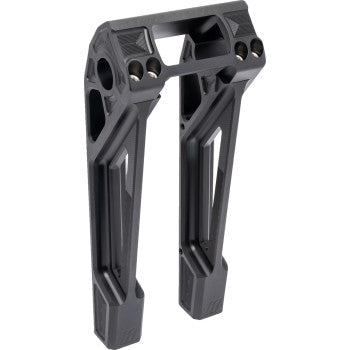 KODLIN MOTORCYCLE 0602-1424 K55121 Risers - Fastback - 10" - Black