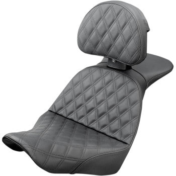 SADDLEMEN 0802-1048 818-29-030LS Explorer Lattice Stitch Seat - Backrest