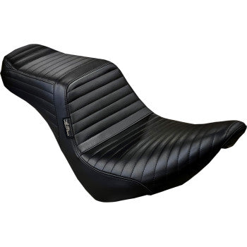 LE PERA 0802-1455 LYR-580PT Tailwhip Seat - Pleated - Black