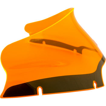 KLOCK WERKS 2310-0723 KWW-01-0628 Kolor Flare Windshield - 6" - Orange Ice - FLTR