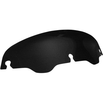 WIND VEST 2310-0283 61-4030 Replacement Acrylic Windscreen Windshield - Black - 4" - FLHT/X