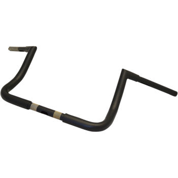 LA CHOPPERS 0601-3471 LA-7361-10M 1-1/4" Twin Peaks Touring Handlebar - Bagger - 10" - Flat Black