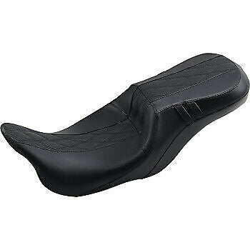 LE PERA 0801-1238 LK-997GT2 Outcast 2-Up Seat - Black Double Diamond - FLH