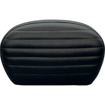 LE PERA 0801-1449 L-SBP01PT-DULL Sissy Bar Pad - Pleated - Dull Black