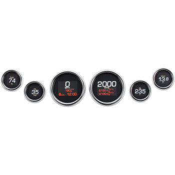 Dakota Digital Gauge Kit - MLX-8604 For Harley Touring 2004-2013