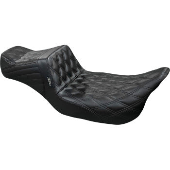 LE PERA 0801-1438 LK-587DLDD Tailwhip Daddy Long Legs Seat - Double Diamond - Black