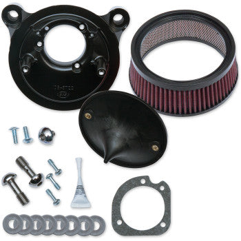 S&S Cycle Super Stock Stealth Air Cleaner - 170-0300B For Harley Motorcycles 2001-2017