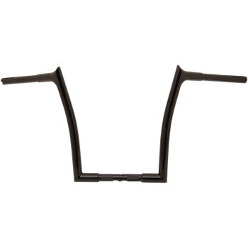 FAT BAGGERS INC. 0601-4759 907014-B 1-1/4" EZ Install Pointed Top Handlebar  - 14" - Black