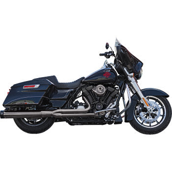 S&S CYCLE 1800-2630 550-1087 2-into-1 Lava Chrome Sidewinder Exhaust System - Race Only