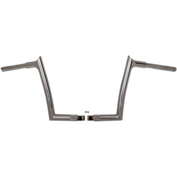 FAT BAGGERS INC. 0601-4762 906010 1-1/4" EZ Install Pointed Top Handlebar - 10" - Chrome