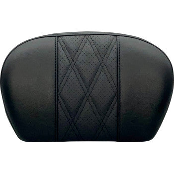 LE PERA 0801-1445 L-SBP01GT/HR2 Sissy Bar Pad - GT 2/HR 2 Inlay - Black