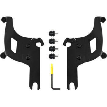 (OPEN BOX) Memphis Shades Bullet Mounting Kit - MEB2042 For Harley Road King 2017-2024