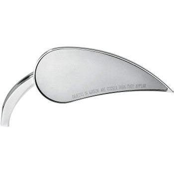 ARLEN NESS 0640-0323 13-091 Rad III Mirror - Tear Drop - Chrome - Right