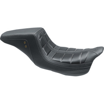Mustang Squareback Seat - 75239GM For Harley Touring 2008-2025