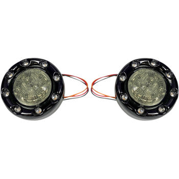 (OPEN BOX) Custom Dynamics ProBEAM® Turn Signal - PB-BR-RR-57-BS For Harley Motorcycles 2007-2025