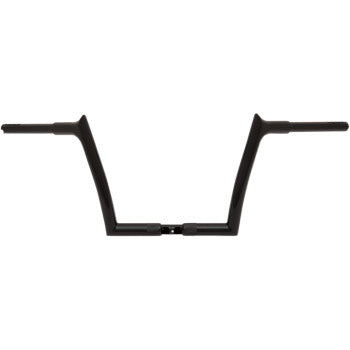 FAT BAGGERS INC. 0601-4763 906010-B 1-1/4" EZ Install Pointed Top Handlebar - 10" - Black