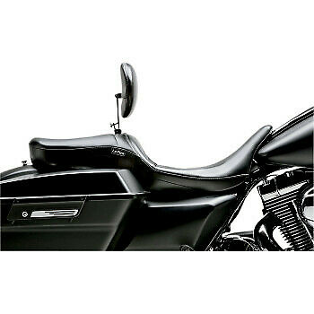 LE PERA 0801-0704 LK-957BRS Maverick 2-Up Seat - Smooth - Backrest - FL '08+