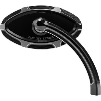 ARLEN NESS 0640-0757 13-132 Cats Eye Forged Billet Mirror - Black - Right