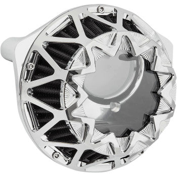 Arlen Ness Crossfire Breather Air Cleaner - 600-048 For Harley Motorcycles 2017-2025