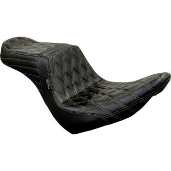 LePera Tailwhip Seat - LYR-580DD-CHET For Harley Softail 2018-2023