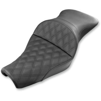 SADDLEMEN 0804-0665 807-11-029LS Explorer Lattice Stitch Seat - XL with 3.3 Gallon Tanks