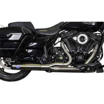 S&S Cycle Diamondback 2-Into-1 Exhaust System - 550-1000 For Harley Touring 2017-2026