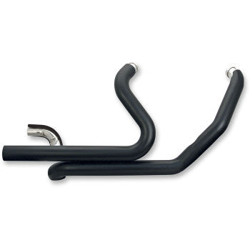 S&S Cycle Power Tune 2-Into-2 Head Pipe System - 550-0143B For Harley Touring 2009-2016