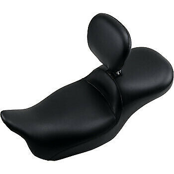 LE PERA 0801-1217 LK-957DLTBRS Maverick Daddy Long Legs Seat - Tall - Backrest - Smooth - FLH '08+