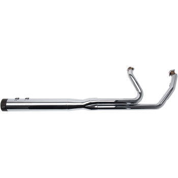 S&S Cycle Sidewinder 2-Into-1 Exhaust System - 550-0728 For Harley Touring 2017-2026