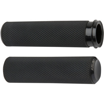 Arlen Ness Knurled Grips - 07-327 For Harley Motorcycles 2008-2025