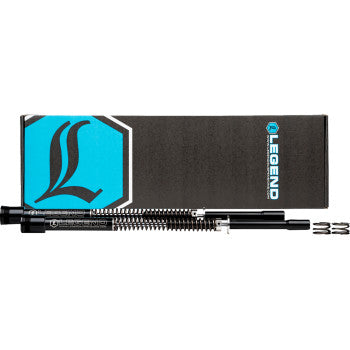 LEGEND SUSPENSION  0414-0750 04140750 AXEO for FL Touring 1" Lowered AXEO Front Suspension - 49 mm - '17-'23 FLH/FLT
