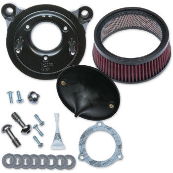 S&S Cycle Super Stock Stealth Air Cleaner - 170-0301B For Harley Motorcycles 2008-2017