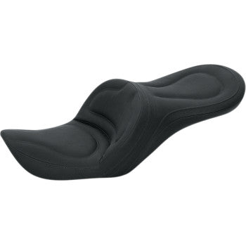 SADDLEMEN 8750JS Explorer™ Seat - Without Backrest - Stitched - Black - FXR