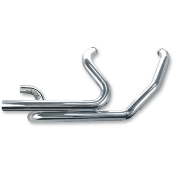 S&S Cycle Power Tune 2-Into-2 Head Pipe System - 550-0003A For Harley Touring 1995-2008