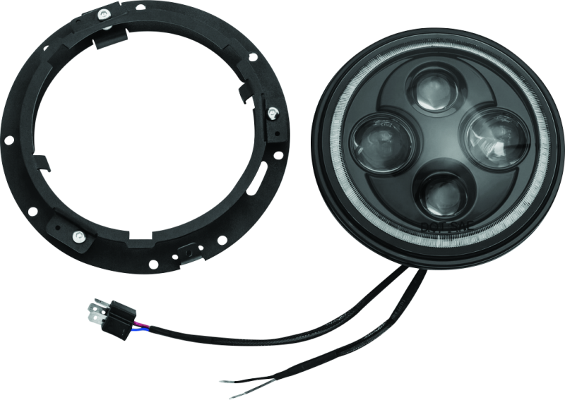 Kuryakyn 2460 Orbit Vision 7inch Led Headlight - Photo - Primary