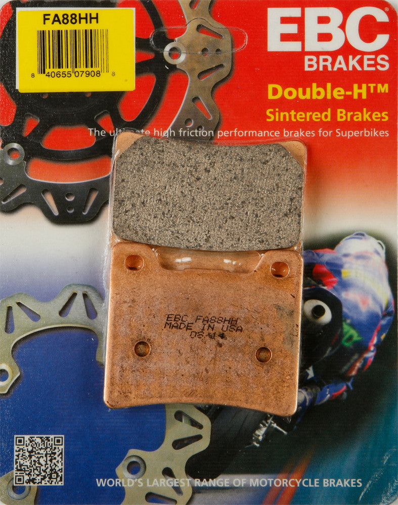 EBC Brake Pads Double-H Sintered - FA88HH Yamaha Motorcycles 1983-2009