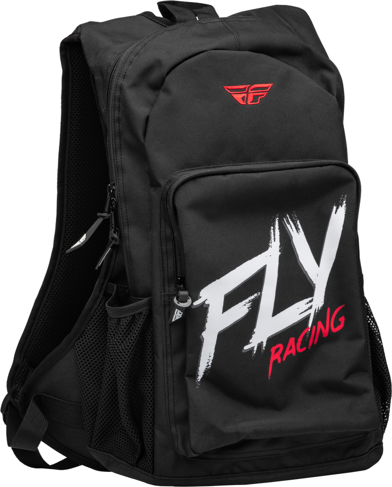 Fly Racing Jump Pack Backpack Black White