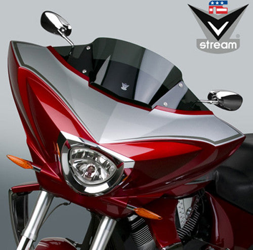 National Cycle 562-5021D N20702 V-STREAM 8.3" DARK SMOKE VICTORY