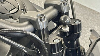 Helibars Offset Riser Black `20-UP PAN America - HR10163