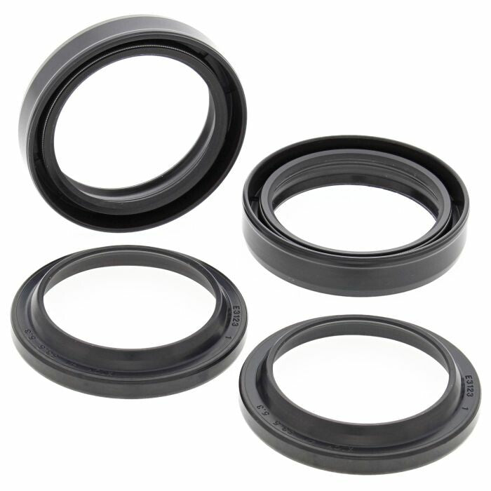 All Balls Fork & Dust Seal Wiper Kit - 56-128 For Kawasaki KX 125 / 250 Tecate / Tecate 1986-1987 | Honda CR250R / CR450R 1981 | Yamaha 600 1984-1995