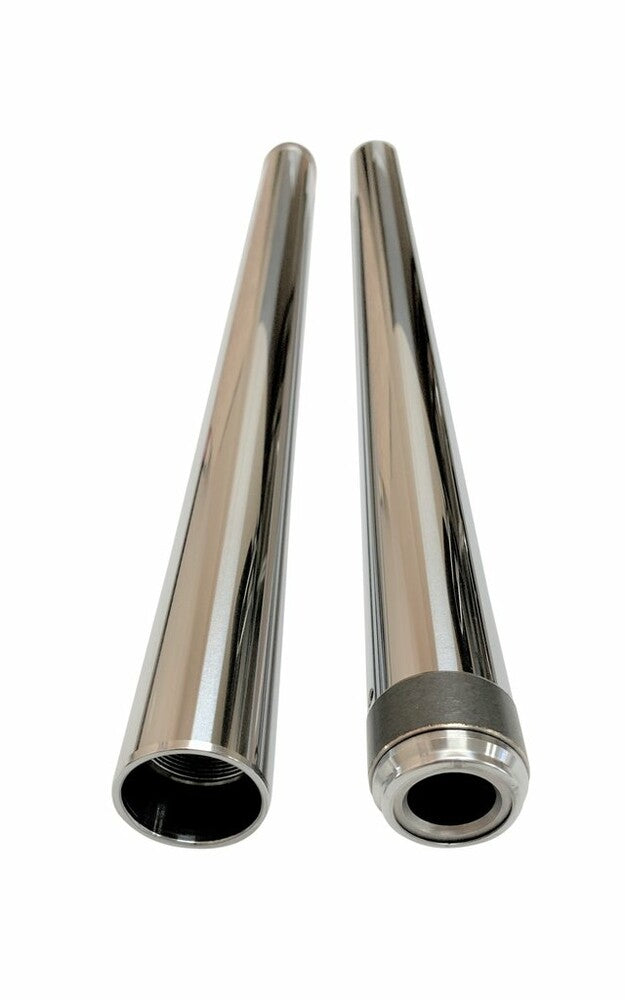 Pro One Chrome Fork Tubes 41MM 22 1/4" - 105420 For Harley Motorcycles 1997-2017