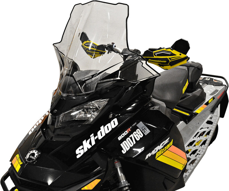 Powermadd Cobra W S Tall Clear Black 22" S-D GEN4 - 13640 Ski-Doo Snowmobiles 2019-2020