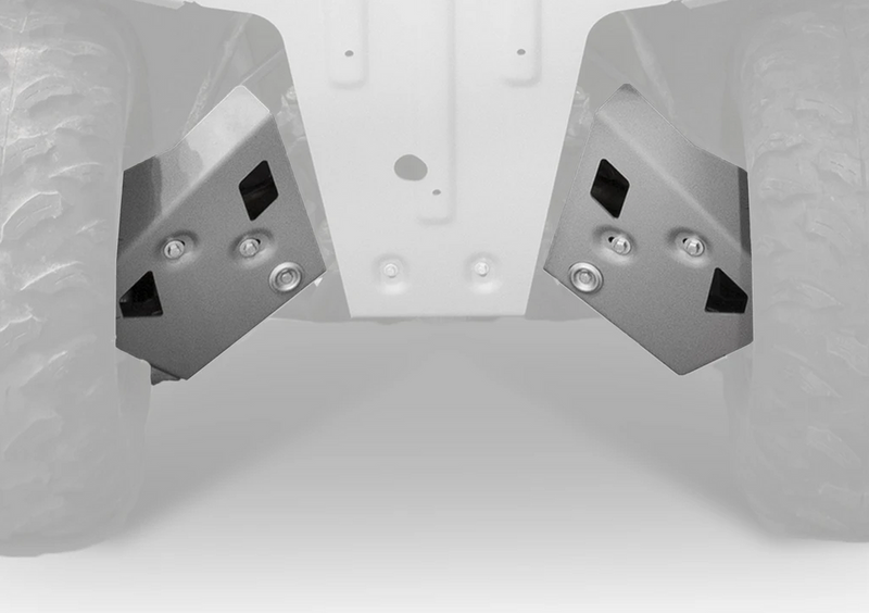Rival Powersports Usa Rear A ARM Guards Alloy - 24.7124.1-5 Yamaha Grizzly 2016-2025