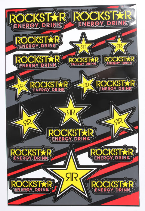 D-cor 862-90108 40-90-601 FLY/ROCKSTAR DECAL SHEET