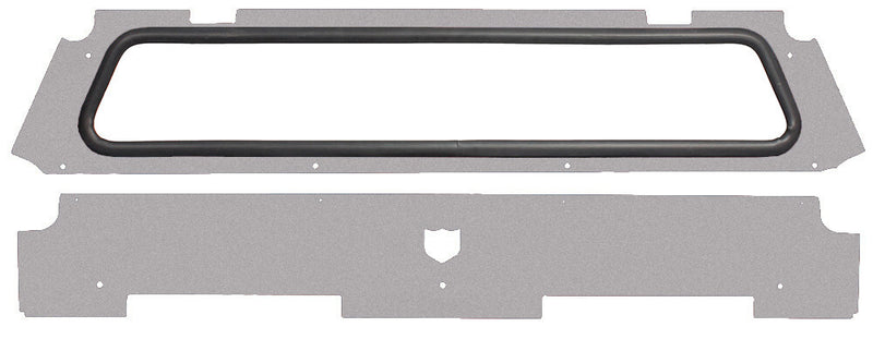 Pro Armor Rear Windshield Sparkle Silver Metallic - P141W461SSM Polaris RZR 2014-2022