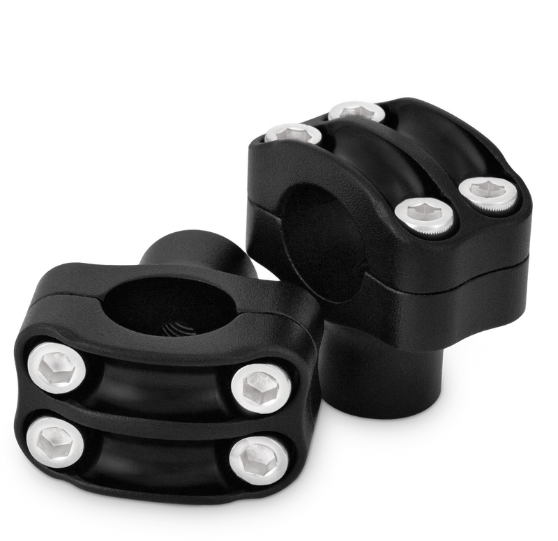 Burly Brand 750-05621 B12-8011TB REAPER 1-1/2" RISERS 1" BAR SET - TEXTURE BLACK