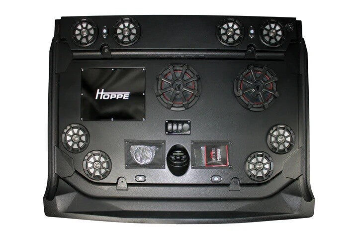 Hoppe Industries Stereo TOP 8 Speakers With 2 Subwoofers - HPKT-0099 Kawasaki Mule 2015-2021