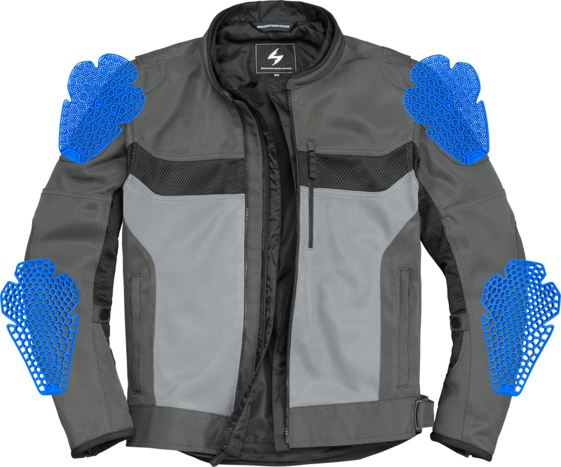 Scorpion Exo 75-5094M 15713-4 VORTEX AIR II JACKET DARK GREY/BLACK MD