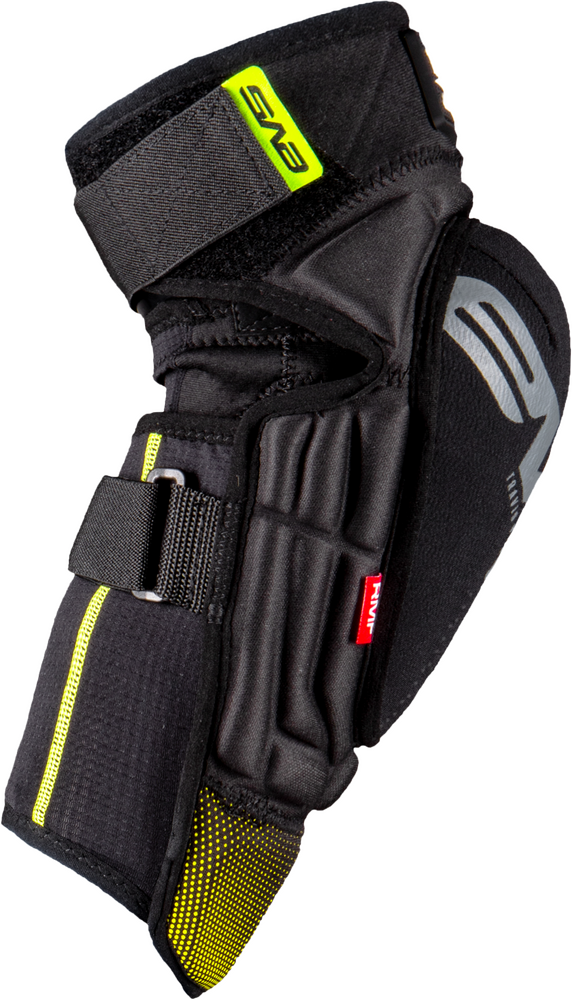 Evs 663-1438Y TP199K-BKHV-Y TP199 KNEE/SHIN GUARD BLACK/HI-VIS YTH